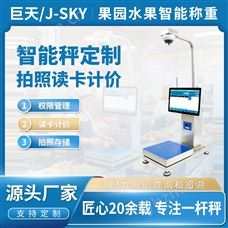 JDT-AO919-A36智能拍照稱重識別物料數據ai收貨秤