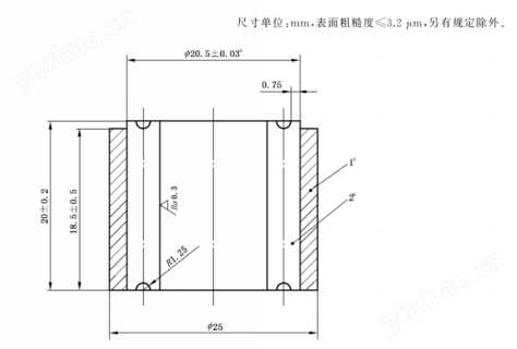 帶固定圈的試驗成形對開模具 介紹說明