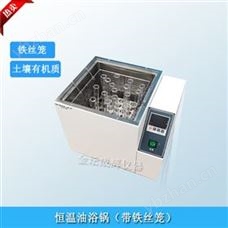 恒温油浴锅（带铁丝笼）