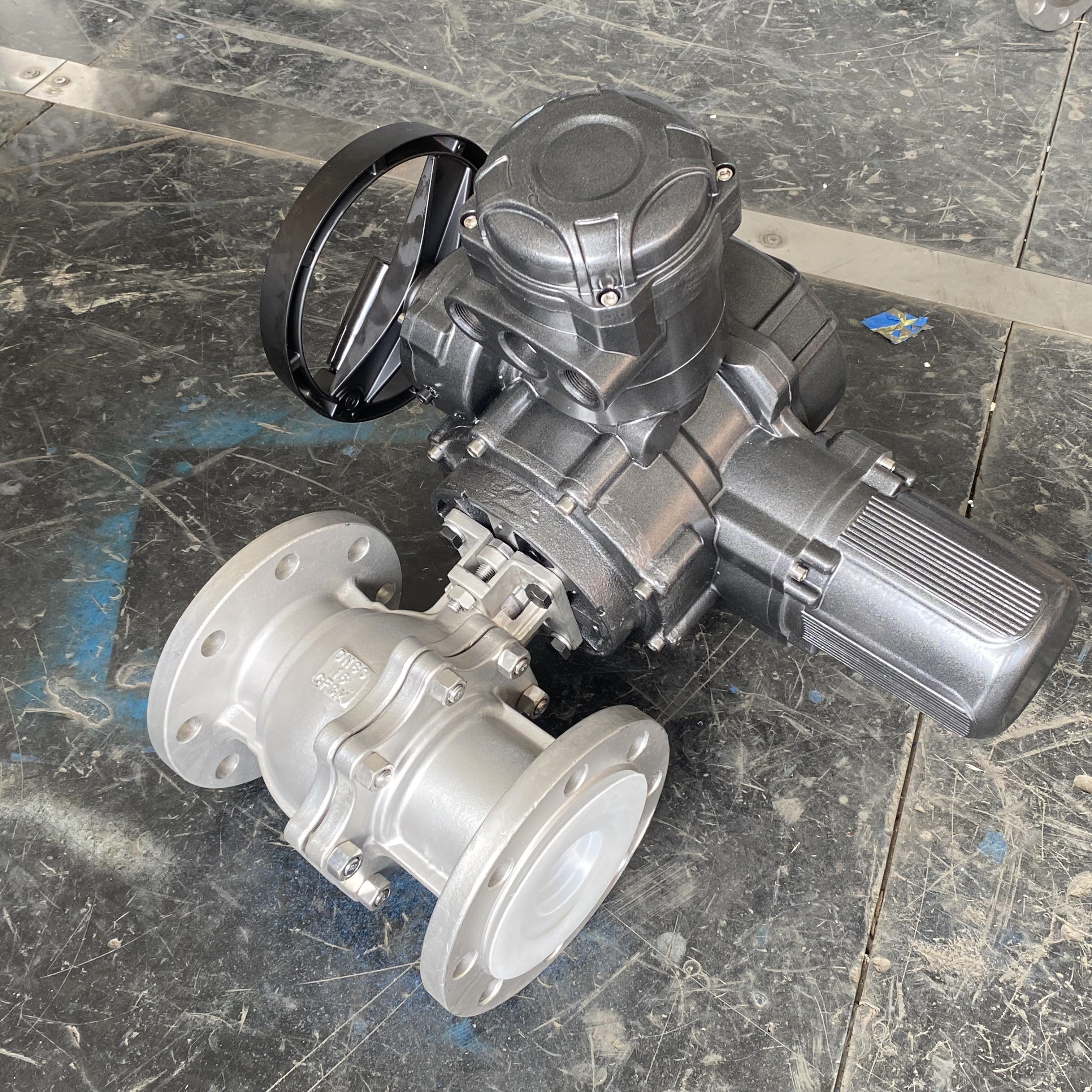 電動(dòng)法蘭鑄鋼球閥