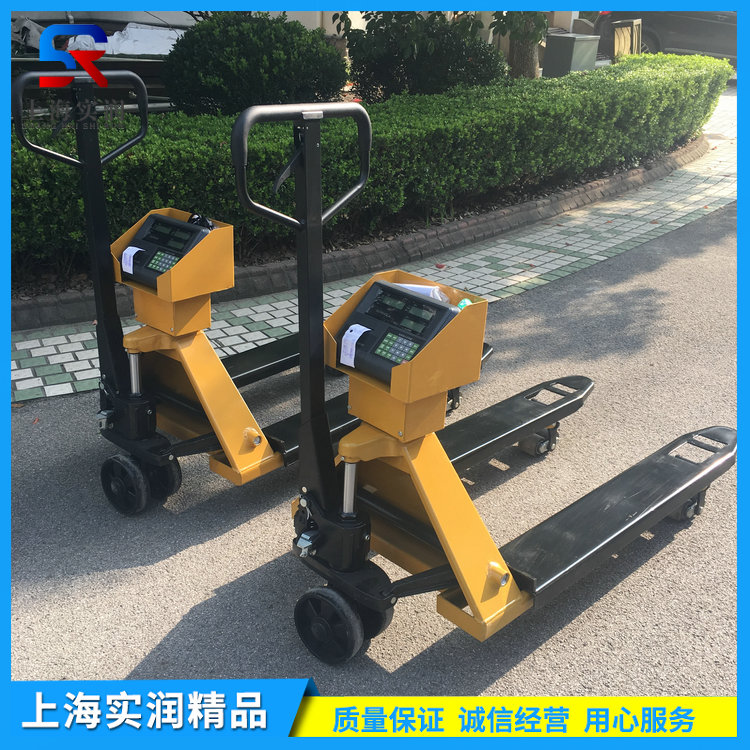 湖北客戶再次訂購一臺帶打印叉車秤