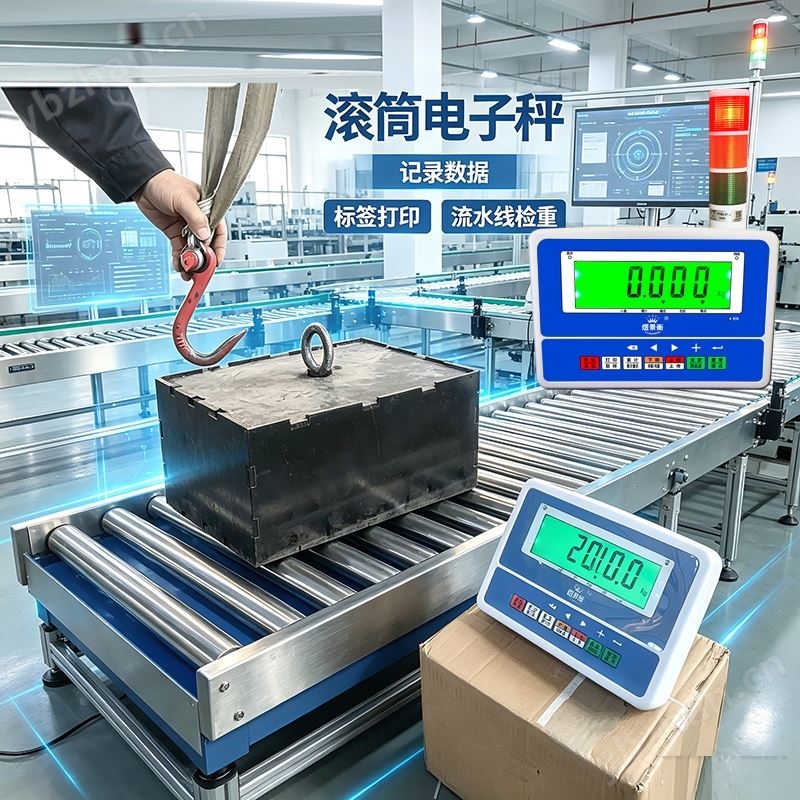 流水線滾筒式電子秤快遞分揀動(dòng)態(tài)檢重秤