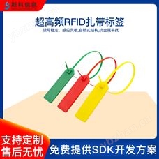 CK-W8828扎带RFID电子标签超高频捆绑带防伪防拆标牌