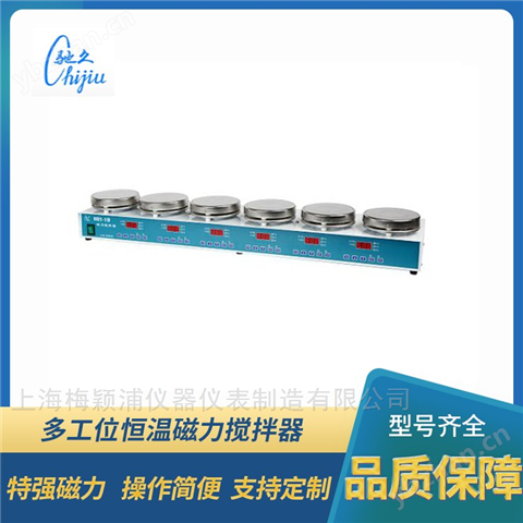 六工位加熱磁力攪拌器