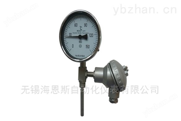 帶熱電阻遠傳雙金屬溫度計-熱電阻溫度計 WSSP-411