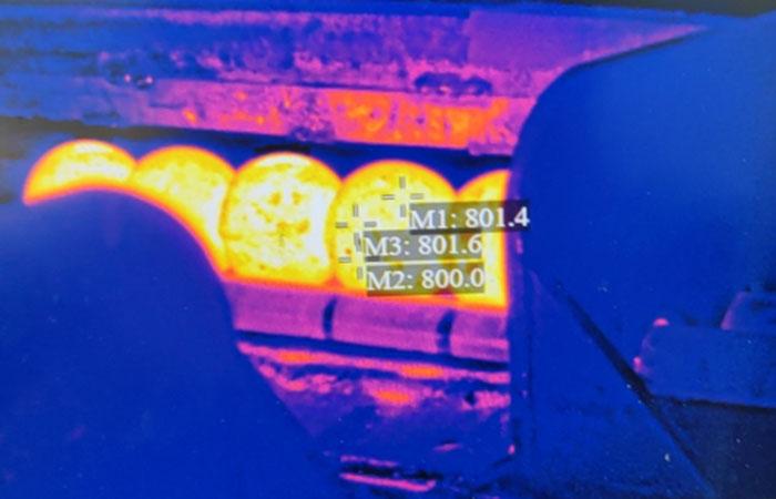 紅外熱像儀用于鋁擠壓測溫—模具測溫儀