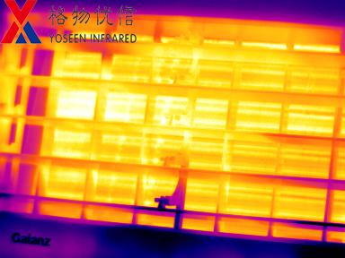 紅外熱像儀用于空調檢測